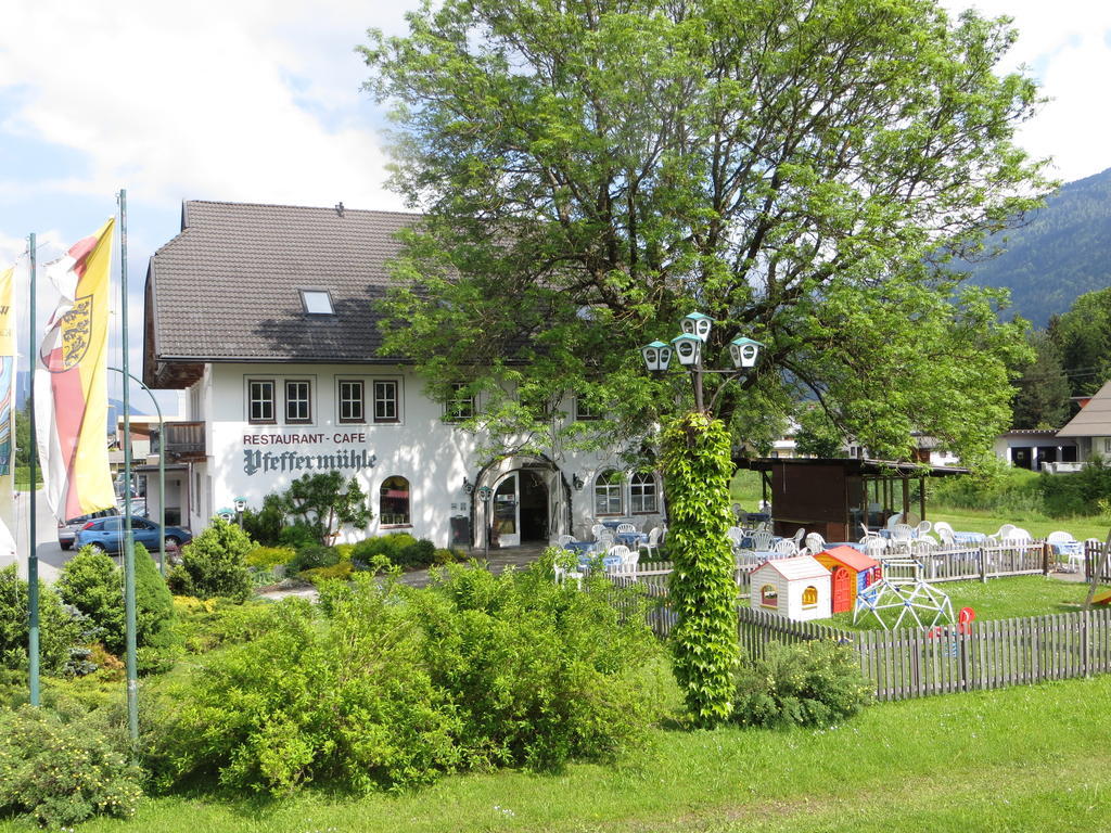 Landgasthof Pfeffermuehle Kotschach-Mauthen Eksteriør billede