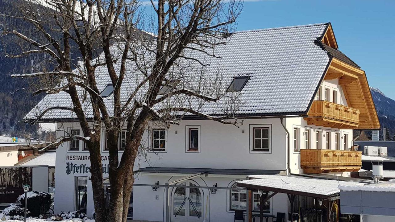 Landgasthof Pfeffermuehle Kotschach-Mauthen Eksteriør billede