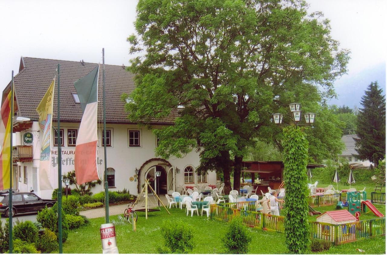 Landgasthof Pfeffermuehle Kotschach-Mauthen Eksteriør billede